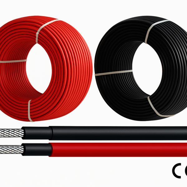 Cáp DC Solar – Dây điện năng lượng mặt trời chuẩn TUV/CE