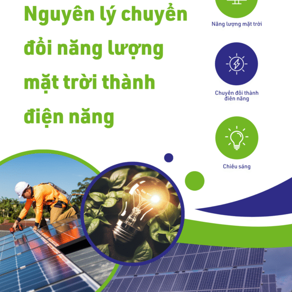 Nguyên lý chuyển đổi năng lượng mặt trời thành điện năng