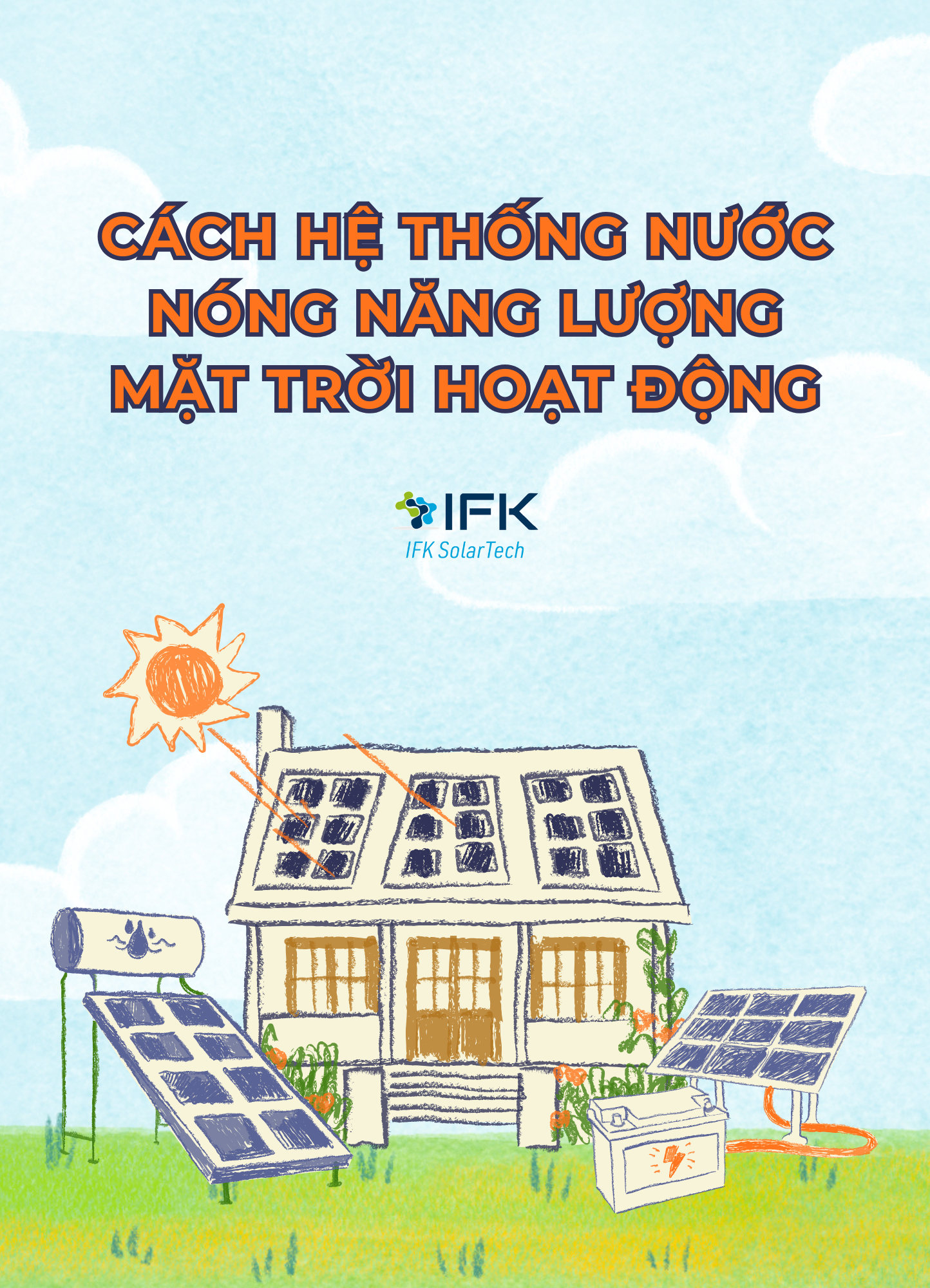 Cách hệ thống nước nóng năng lượng mặt trời hoạt động