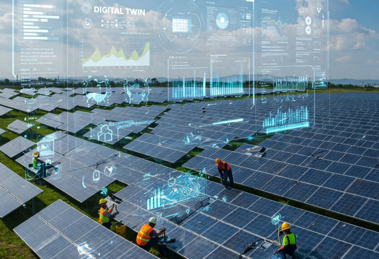 Digital Twin Solar Farm v1