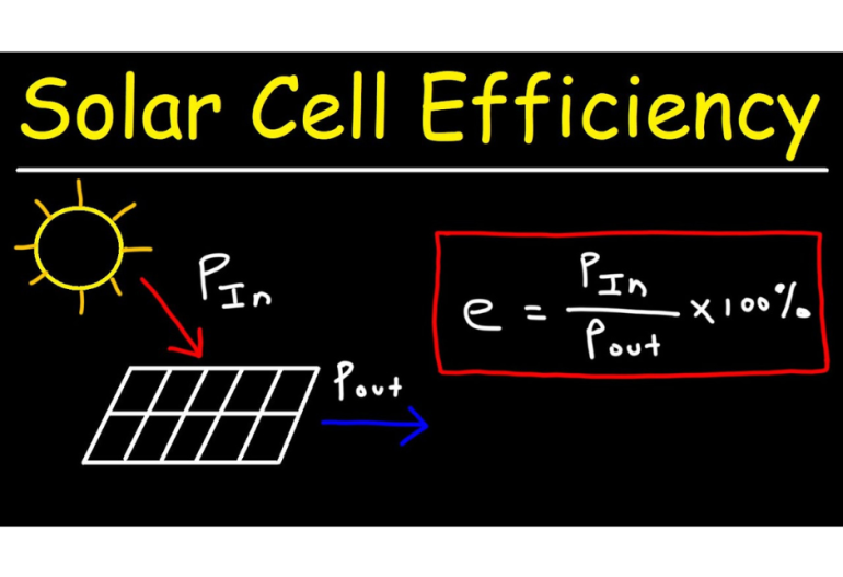 Solar cell efficiency