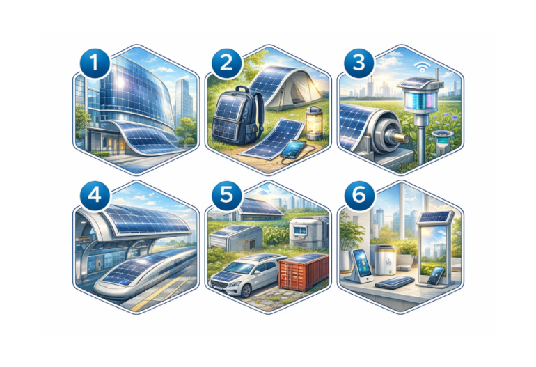 các ứng dụng thực tế nổi bật của Printed Solar Cells