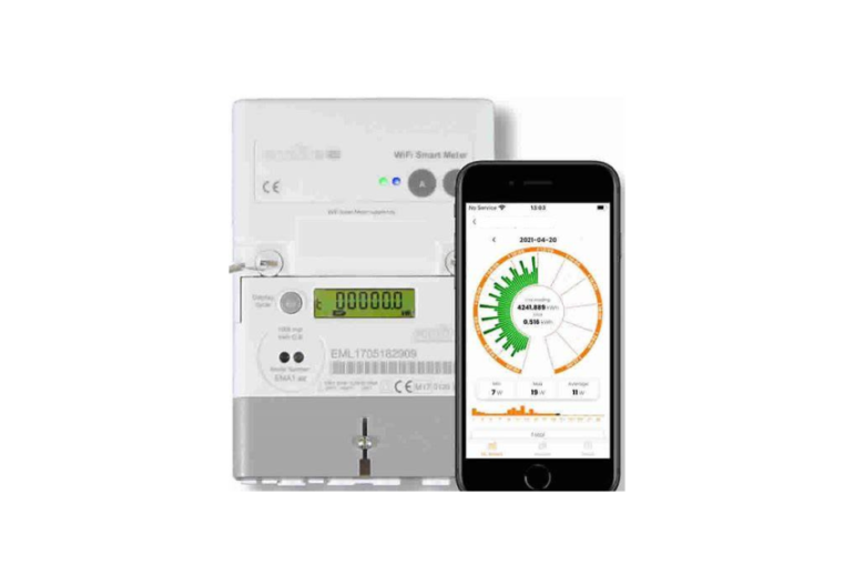 công tơ điện thông minh + dữ liệu trên app