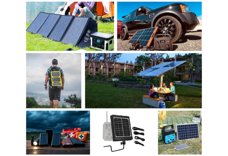 ứng dụng thực tế nổi bật của pin mặt trời cho thiết bị di động và dã ngoại
