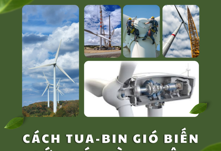 Cách tua-bin gió biến sức gió thành điện V2